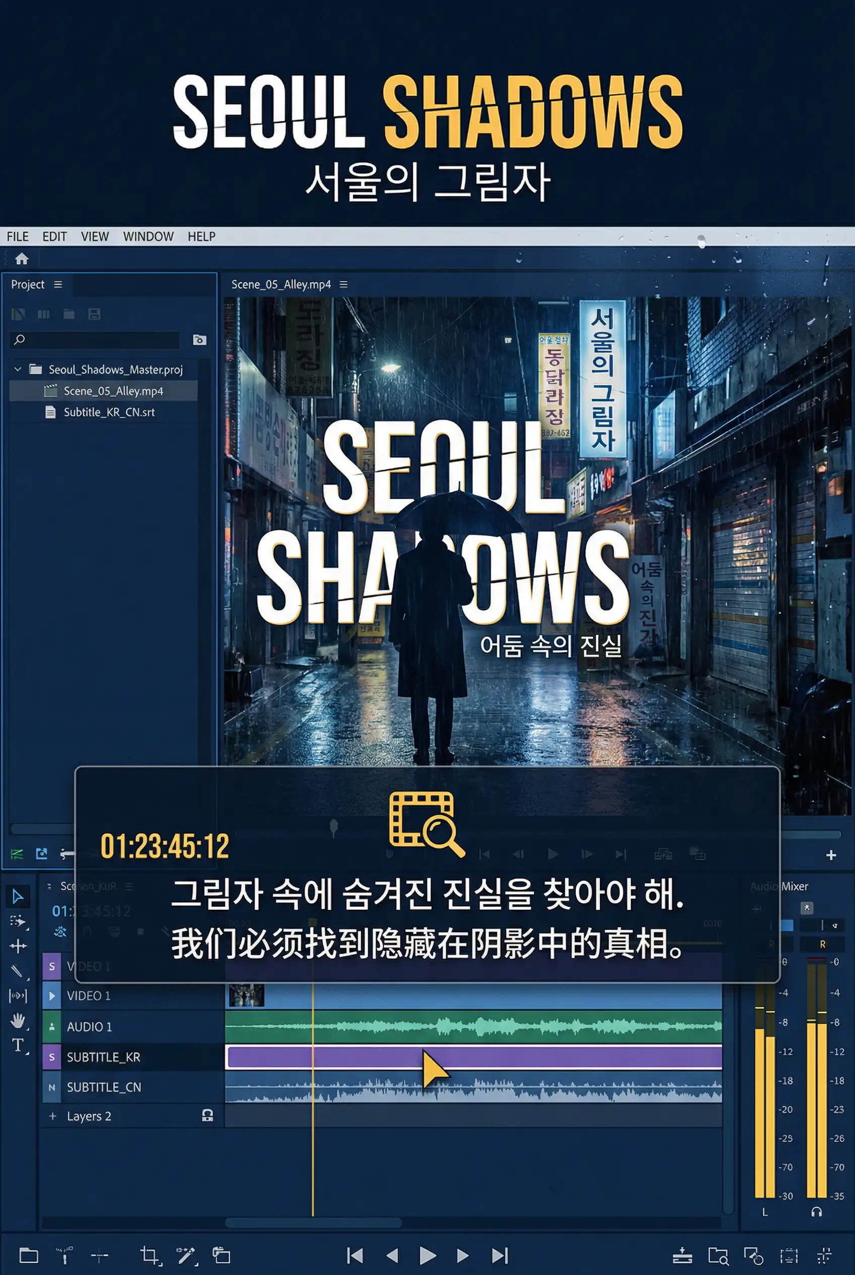 Seoul Shadows 韩国悬疑电影字幕 - 佐山爱 日韩精品